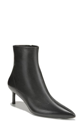 Women's Via Spiga Baronne Pointy Toe Bootie .5 M - Black
