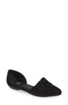 Women's Eileen Fisher D'orsay Flat .5 M - Black