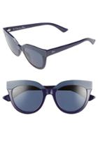 Women's Dior 51mm Cat Eye Sunglasses - Blue
