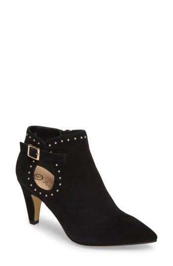 Women's Bella Vita Delfina Pointy Toe Bootie N - Black