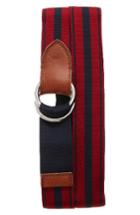 Men's Polo Ralph Lauren Reversible Belt - Navy/ Red