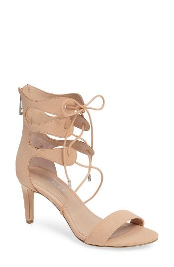 Women's Charles By Charles David Zone Lace-up Sandal M - Beige