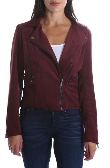 Women's Kut From The Kloth Faux Suede Eveline Jacket - Purple