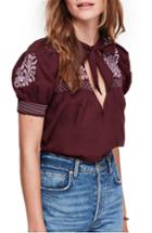 Women's Free People Dreaming About You Top - Purple