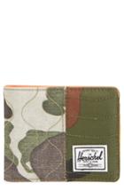 Men's Herschel Supply Co. Roy Rfid Wallet - Green