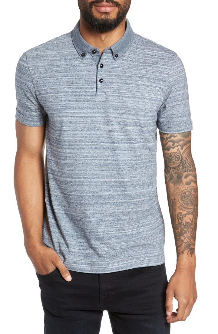 Men's Boss Pelham Space Dyed Slim Fit Polo