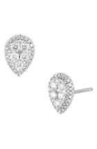 Women's Bony Levy Mika Diamond Pear Shape Stud Earrings (trunk Show Exclusive)