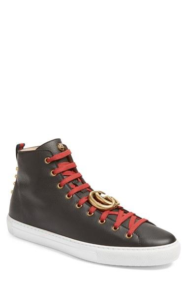 Men's Gucci Major High Top Sneaker Us / 7uk - Black