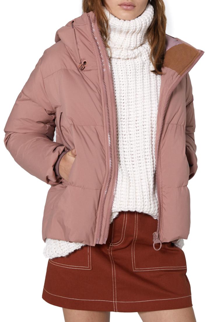 Women's The Arrivals Performance Down Puffer Jacket, Size - Pink