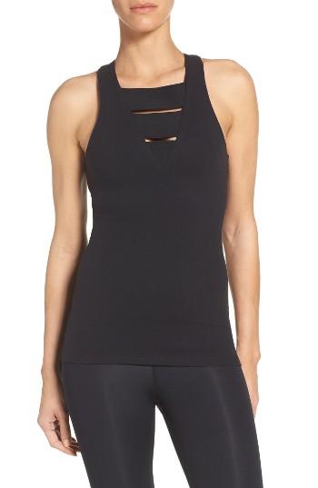 Women's Beyond Yoga Banded Tank - Black