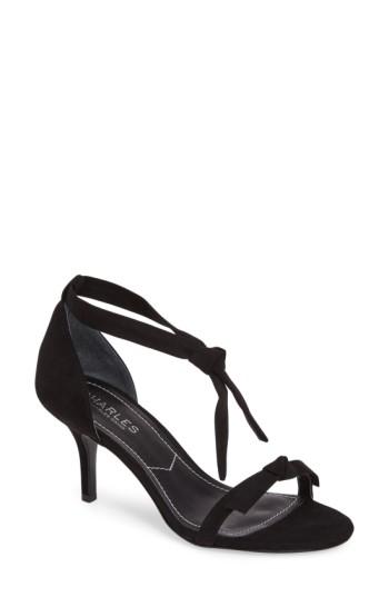 Women's Charles By Charles David Nova Sandal .5 M - Black
