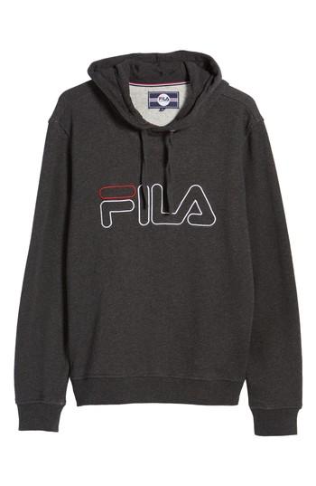 Men's Fila Brooklyn Hoodie, Size - Black