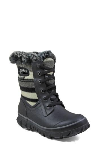 Women's Bogs Arcata Stripe Waterproof Snow Boot