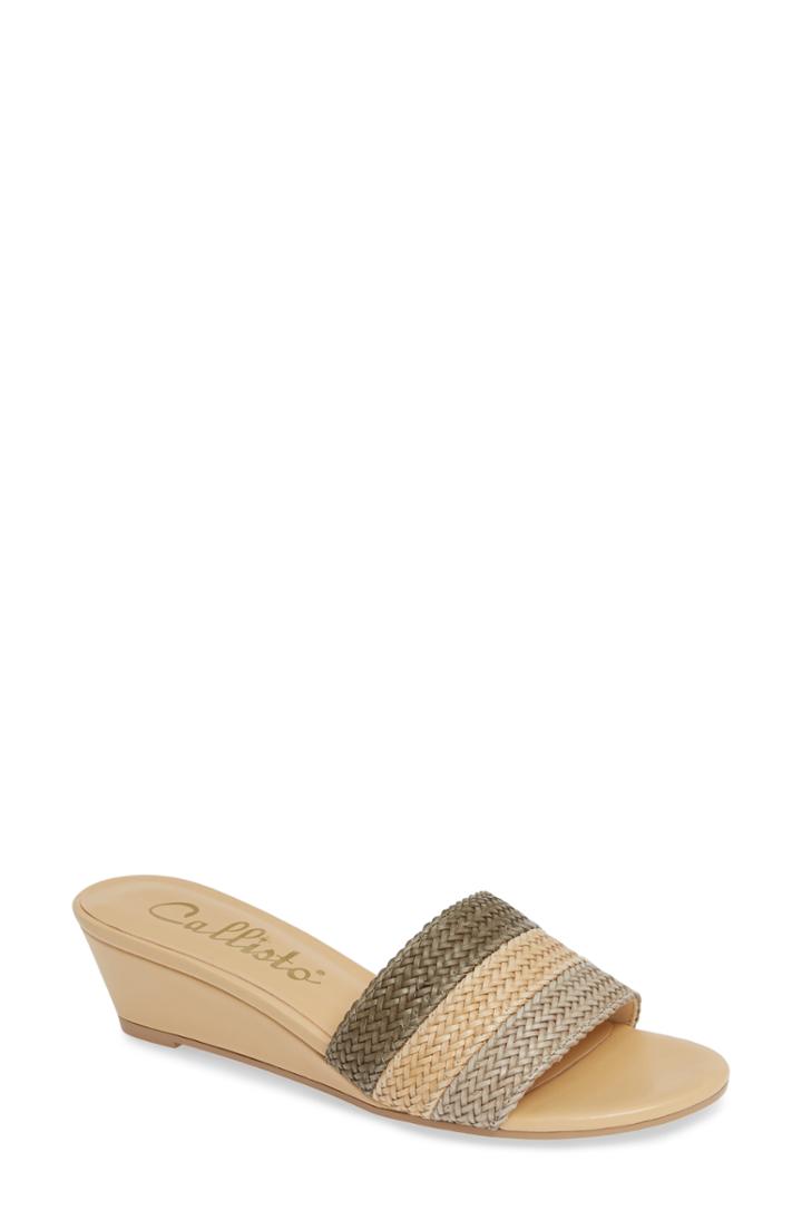 Women's Callisto Emmet Slide Sandal M - Brown