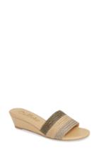 Women's Callisto Emmet Slide Sandal M - Brown