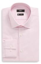 Men's Boss Jenno Slim Fit Solid Dress Shirt .5 - Pink