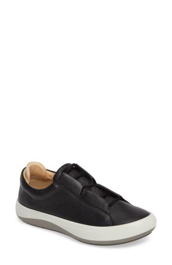 Women's Ecco Kinhin Low Top Sneaker -5.5us / 36eu - Black