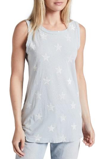 Women's Current/elliott 'the Muscle Tee' Tank - Blue