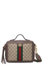Gucci Small Ophidia Gg Supreme Canvas Shoulder Bag - Beige
