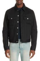 Men's Acne Studios Tent Denim Jacket Eu - Black