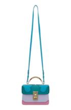 The Volon Data Alice Leather Top Handle Bag - Green