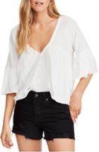 Women's Free People Sweet Little Tee - White