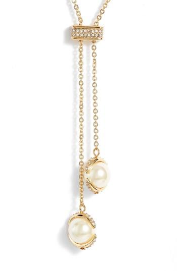 Women's Vince Camuto Crystal Slider Y-necklace