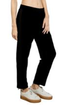 Women's Volcom Velour You In Track Pants - Black