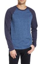 Men's Vince Colorblock Long Sleeve T-shirt - Blue