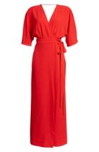 Women's Leith Kimono Maxi Dress - Red