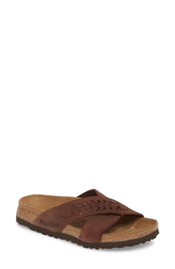 Women's Birkenstock Daytona Slide Sandal -7.5us / 38eu D - Brown