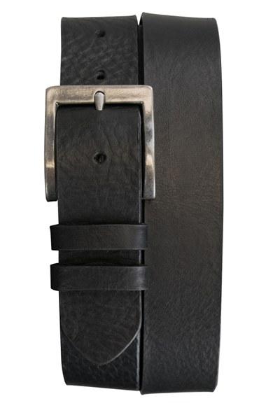 Men's James Campbell Leather Belt - Black