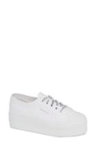 Women's Superga 2405 Cotu Platform Sneaker Us / 36eu - White