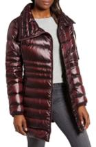 Women's Sam Edelman Asymmetrical Puffer Jacket - Red