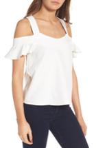 Women's Leith Cold Shoulder Top - Ivory