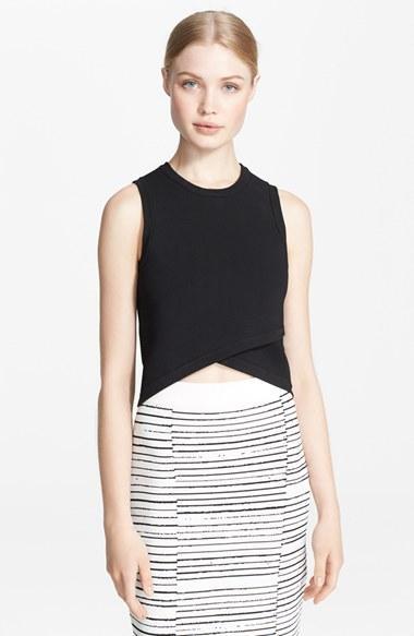 A.l.c. 'nat' Wrapped Crop Top