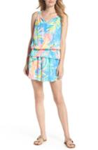 Women's Lilly Pulitzer Kellen Top & Shorts Set, Size - Blue