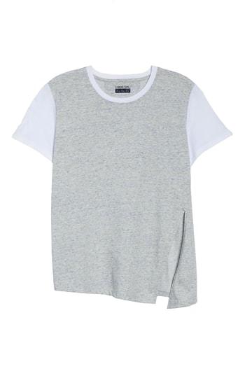 Women's Lndr Tuck Crop Tee - Grey