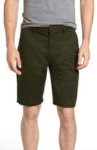 Men's Volcom 'modern' Stretch Chino Shorts - Green