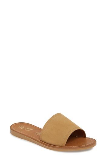 Women's Seychelles Leisure Slide Sandal .5 M - Beige