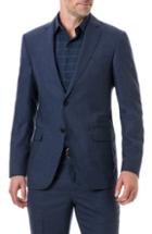 Men's Rodd & Gunn Egmont Village Regular Fit Wool Travel Blazer, Size - Blue