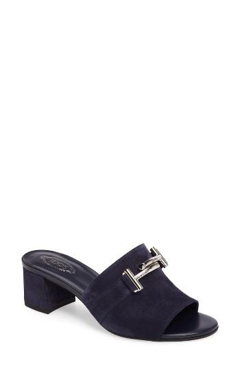 Women's Tod's Double T Slide Mule