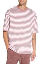 Men's Zanerobe Box Stripes T-shirt - Pink