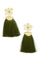 Women's Lizze Fortunato Daisy Crater Drop Earrings