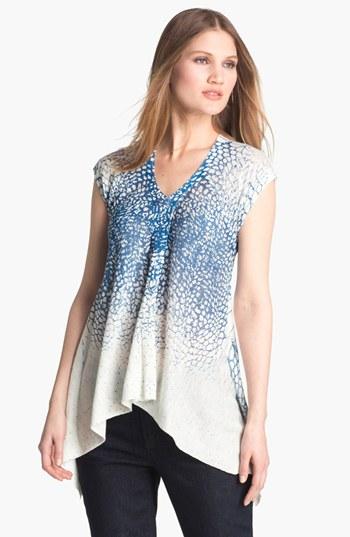 Alberto Makali Gradient Print V-neck Tunic