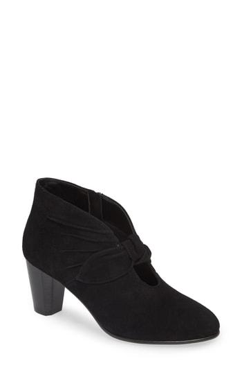 Women's David Tate Gwen Knotted Pump W - Black
