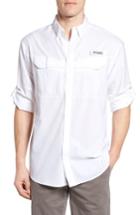 Men's Columbia Low Drag Offshore Woven Shirt, Size - White