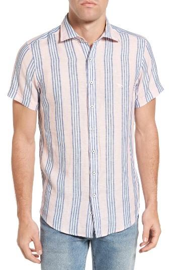 Men's Rodd & Gunn Northburn Stripe Linen Sport Shirt