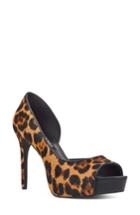 Women's Nine West Platform Pump M - Brown