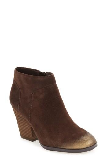 Women's Isola 'leandra' Block Heel Bootie .5 M - Brown